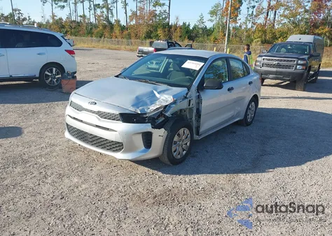 2018 Kia Rio Lx из США, поврежденный, VIN 3KPA24AB0JE079409